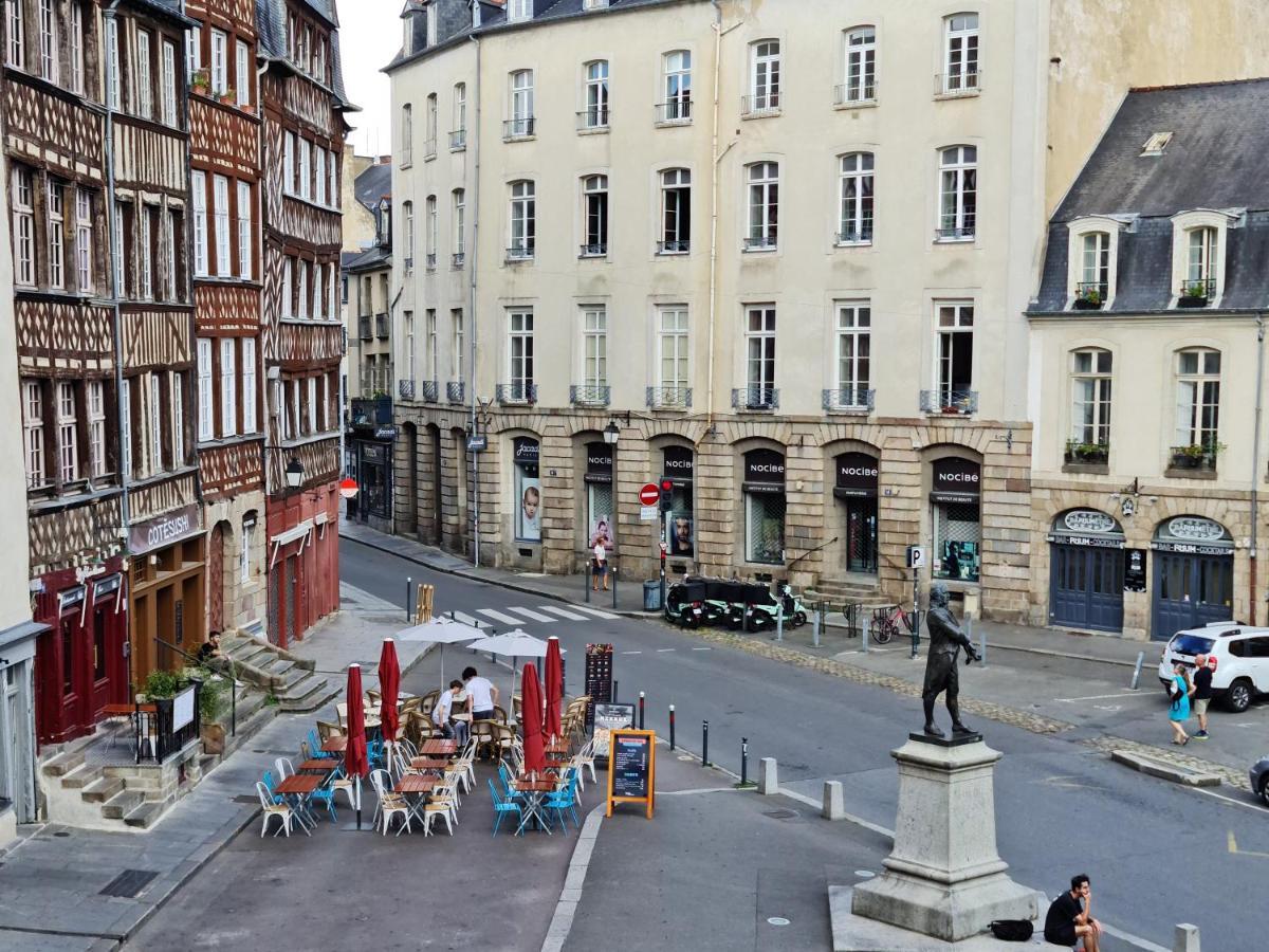 L'Eskale - Appartement-Studio Cosy Centre Ville Historique De 雷恩 外观 照片