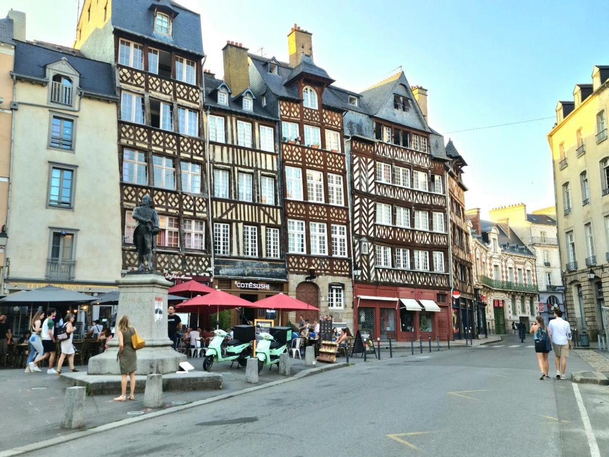 L'Eskale - Appartement-Studio Cosy Centre Ville Historique De 雷恩 外观 照片